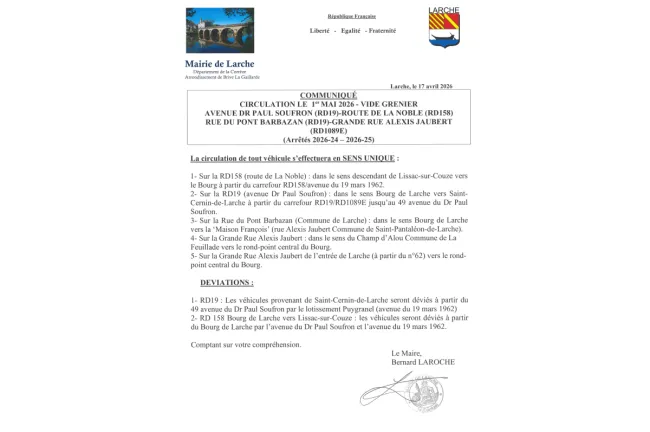 Comit&eacute; Des F&ecirc;tes de Larche