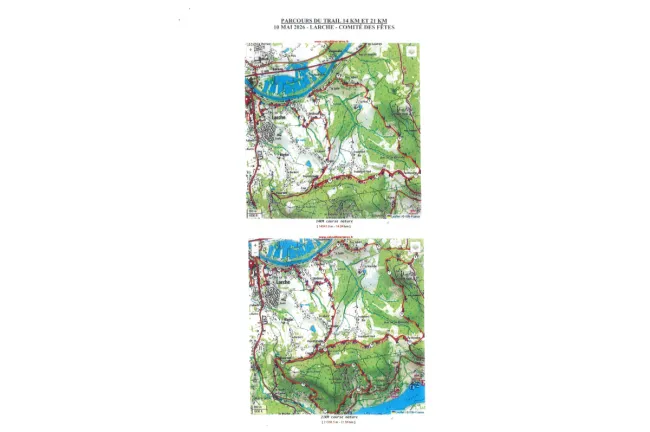 Trail urbain de Larche - dimanche 10 mai 2026
