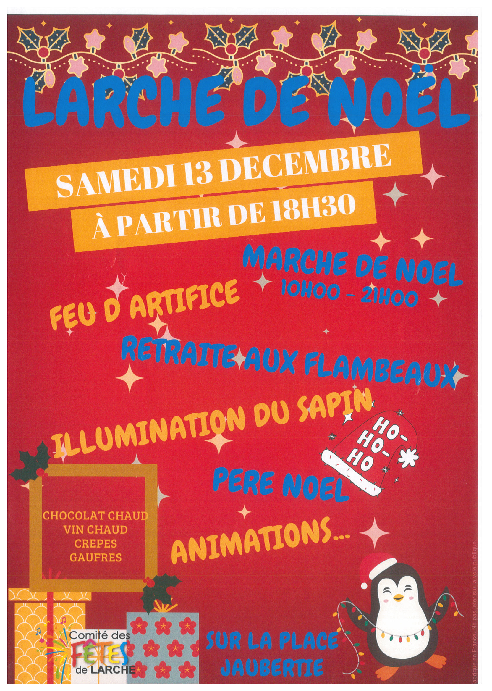 LARCHE DE NOEL - 13 DECEMBRE 2025