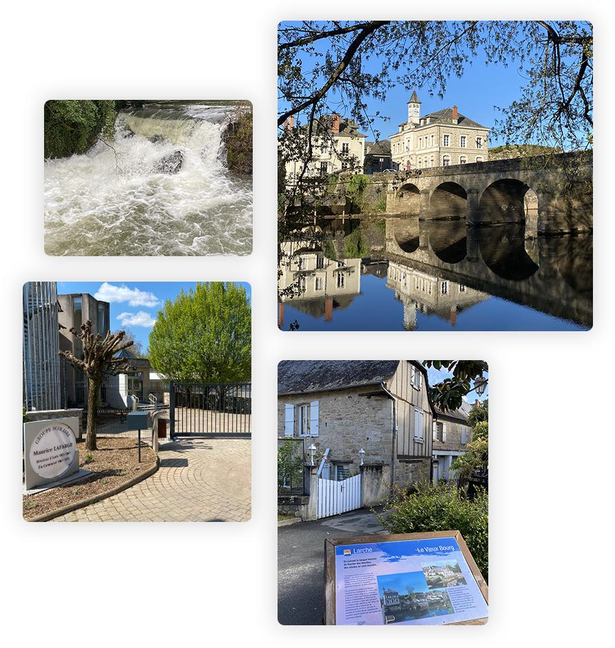 Larche : Commune de Corrèze.